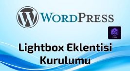 Wordpress Lightbox Eklentisi Kurulumu