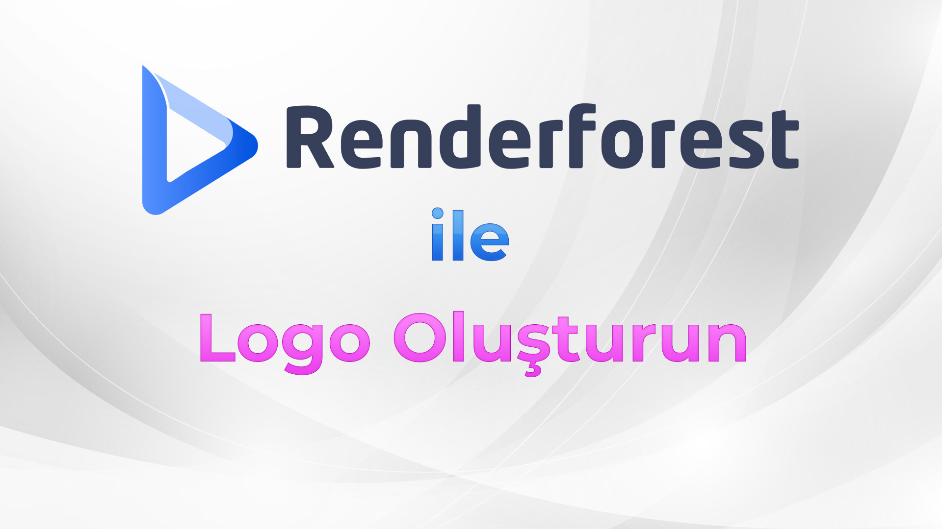 Renderforest ile Logo Oluşturun