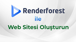 Renderforest ile Web Sitesi Oluşturun