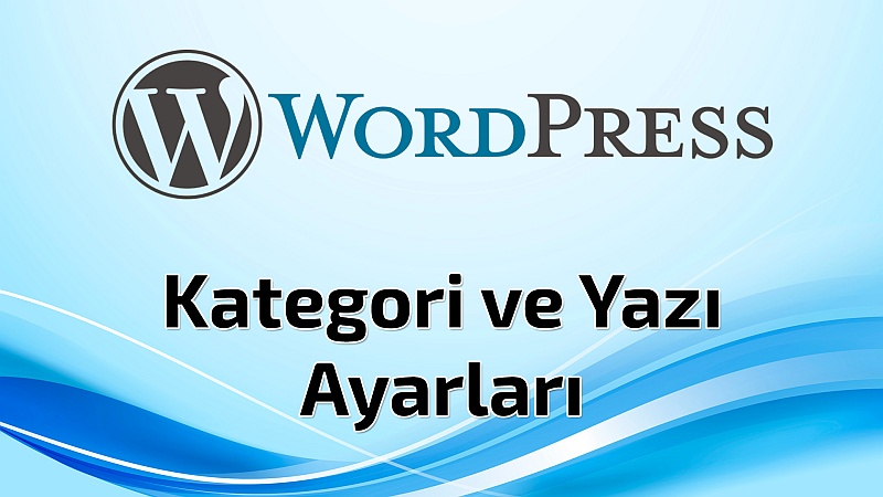 Wordpress Kategori ve Yazı Ayarları